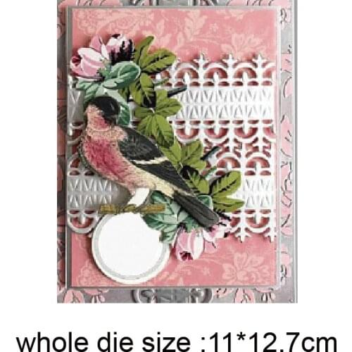 Big fence frame Metal Cutting Die Mold Stencil for DIY Embossing Paper Photo Album Cards Making Scrapbooking Dies Cut Mould