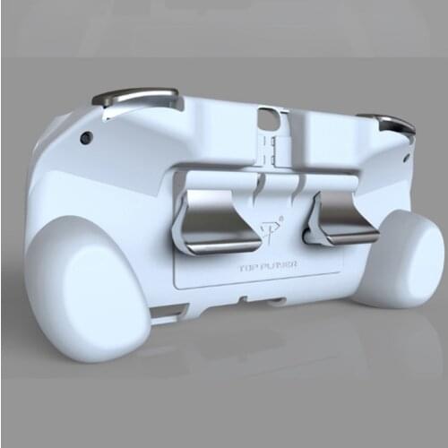 2in1 Case Cover for PSV 2000 Handle L2 R2 Trigger L3 R3 Trigger PS VITA 2000 Slim Game Console for ps4 pc Gamepad Accessories