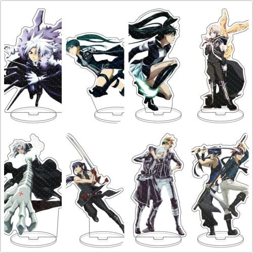 D.Gray-Man Allen Walker Yu Kanda Lenalee Lee Lavi Bookman Acrylic Stand Figure Desktop Decoration Collection Model Toy Gifts
