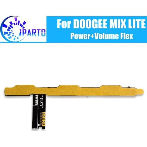 DOOGEE MIX LITE Side Button Flex Cable 100% Original Power + Volume button Flex Cable repair parts for DOOGEE MIX LITE