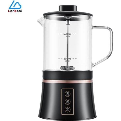 Electric Milk Frother Household Automatic Milk Frother Milk Tea Hot And Cold Mixing Cup Coffee Milk Frother
