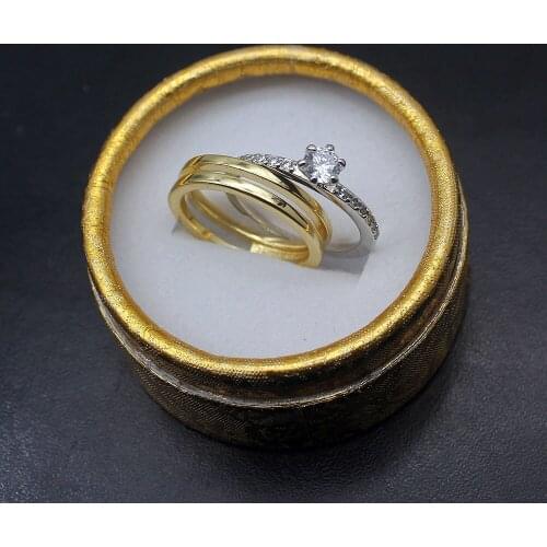 Женские золотые кольца Hermosa China At AliExpress