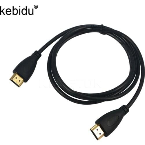 Kebidu 0M5 1M5 2M 3M 10M Cable 1.4 Version Male-Male Connection High speed Gold Plated Plug 1080P 3D for HDTV XBOX for PS3