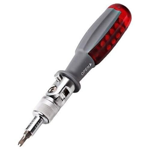 Multifunction Degree Twist Flexible Screwdriver Bit Precision Screwdriver Screws Repair Hand Tool