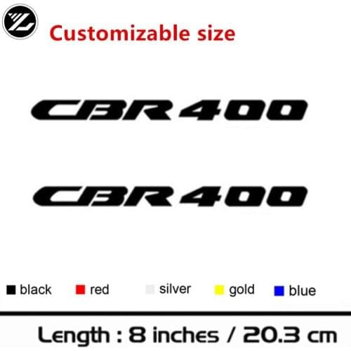 Motorcycle sticker moto gp body model sticker helmet wind sticker personality Fuel tank sticker for honda CBR400 CBR 400
