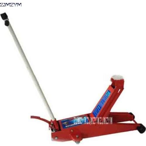 New Arrival QK-2TL 49KG 2T Horizontal Hydraulic Long Floor Jack 2 Tons Lifting Tools Manual Flooring Jack 1-10T Capacity (load)