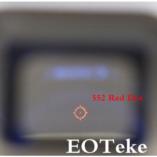 552 Holographic sight Red Green Dot Tactical Riflescope Mini Scope Optical Rifle Sights For Airsoft Free OEM custom logo