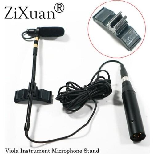Professional Music Instrument Microphone Condenser Viola Microfone for Shure AKG Samson Wireless System XLR Mini Transmitter