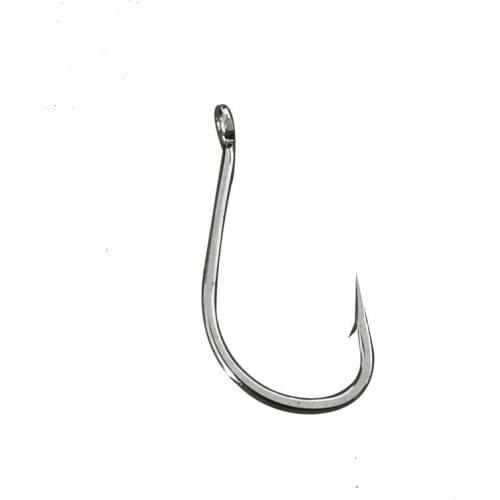 Fishhooks Wholesale By Bulk 2000pcs/lot Circle Eyed Fish Hook Silvery White Corn Grass Carp Raft Fishing Tackles Crucian Pesca