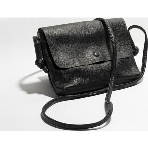 Womens bag ladies hand bags Genuine Leather Flap Casual Solid Single Shoulder Bags luxury handbags women bags designer purse