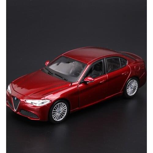 High-quality 1:24 alloy Stelvio sports car model,4-door high-end ornaments,wholesale and retail,free shipping