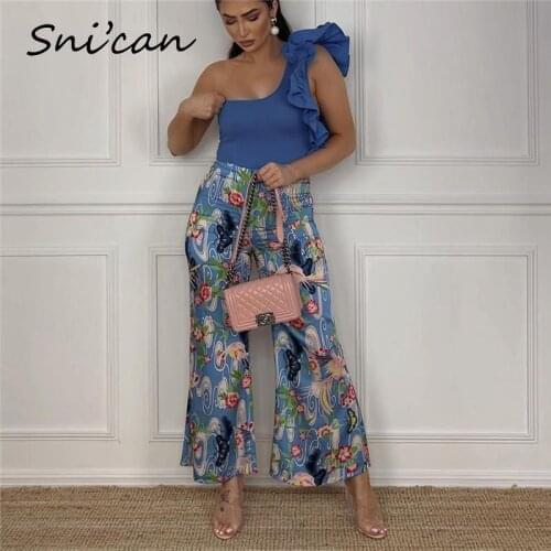 Za Summer Women Pants Za Vintage Pantalon Pour Femme Fashion Ladies Bottom 2021 High Waist Casual Female Trousers Streetwear