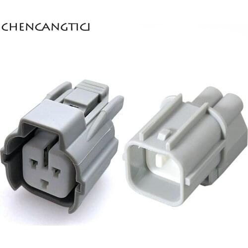2 Sets 3 Pin Way Sealed Auto Wire Harness Connector Plug Plastic Electric Socket For Excavator Sensor Solenoid Valve 6189-0131