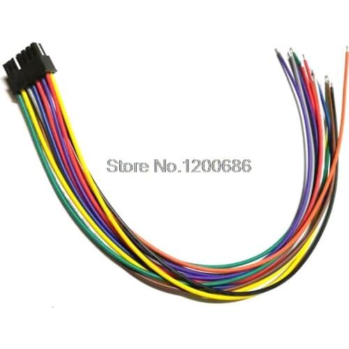 14PIN 18AWG 30CM 5557 Micro-Fit 4.2 Mini-Fit Jr. Receptacle Housing 2x7pin 39012140 14 pin Molex 4.2 2*7pin 14p wire harness