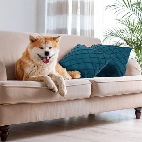 4 PCS Geometric Printed Velvet Throw Pillow Cases Sofa Cushion Top Luxury Home Decor Cotton Home Sofa Decorative Car Pillowcase