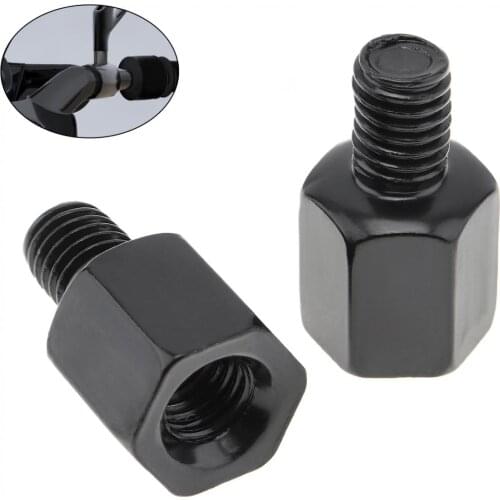 8mm to 8mm Counterclockwise and Clockwise Motorcycle Rearview Mirror Screw Thread Adapter Conversion Bolt Motor Mirror Screw