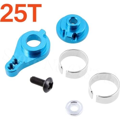 Aluminum Alloy 25T Steering Servo Horn Arm For WLtoys 1/18 RC Model Car A949 A959 A969 A979 K929 Upgrade Parts