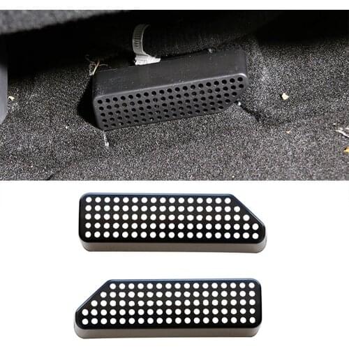 For Mazda CX-30 CX30 2020 2021 Under Seat Floor AC Heat Air Conditioner Vent Outlet Grille Protective Cover Car Styling Trim
