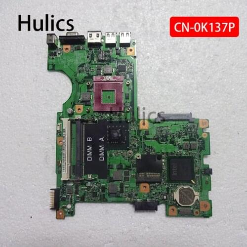 Hulics Original Laptop motherboard For DELL Inspiron 1440 I1440 Mainboard CN-0K137P 0K137P 08265-1 48.4BK09.011 GM45
