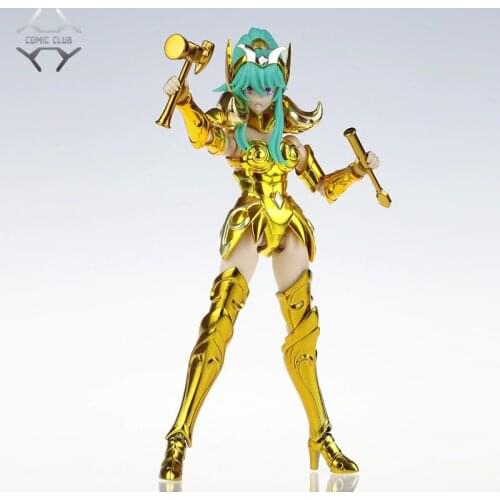 COMIC CLUB GreatToys Great toys GT EX Female Gold Saint Aries Girl Metal Armor Myth Cloth Action Figure