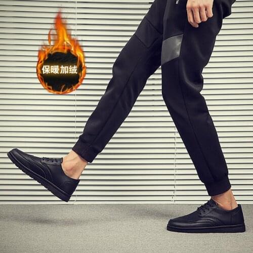 Leather Shoes Men Oxford Leather Fashion Office party black plush Luxury Brand Formal Party Mens shoes lace up breathable shoes