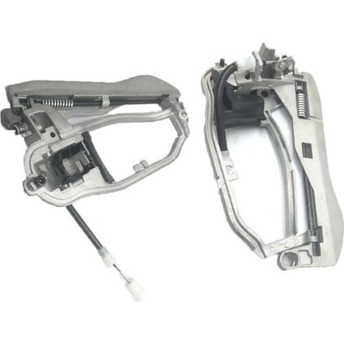 2Pcs Car Interior Door Handle Bracket 51218243615 51218243616 For Bmw X5 E53 2000-2007