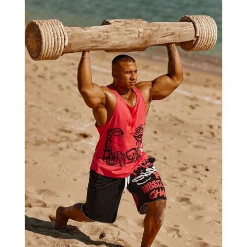 2021 Summer New Mens Fitness Sports Casual Pants Loose Five-Point Pants Quick-Drying Breathable Outdoor Training Pants