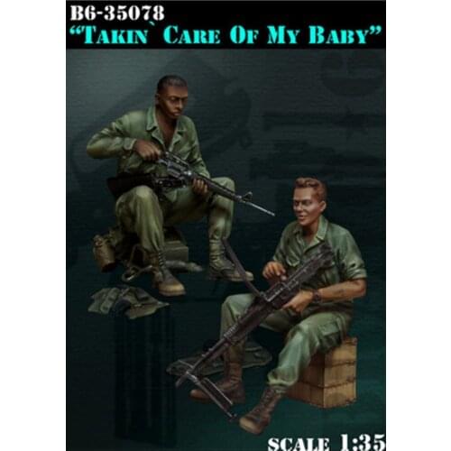 Resin U.S. Army Vietnam War Two Person Kit 1：35