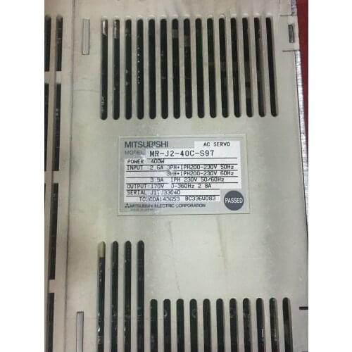 Servo drive MR-J2-40C-S97 , Used one , 90% appearance new , 3 months warranty , fastly shipping