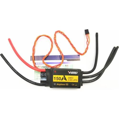 V-Good 2-8s Lipo 5.5V / 8A BEC Airplane ESC 40A 60A 80A 100A 120A 150A Racing Drone ESC For Rc Planes Remote Control Airplanes