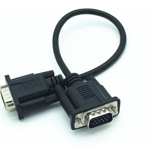 VGA HDTV/HD15 male to male Cable Can be mounted on a face plate 0.3m