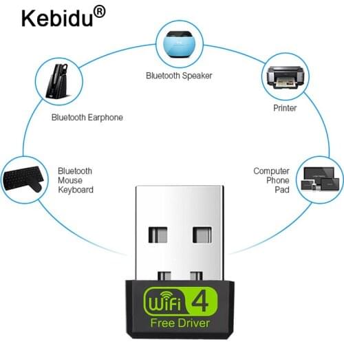 Free Driver Network Card Mini UBS Wireless Wifi Adapter 150Mbps Wifi Receiver 802.11n USB2.0 Ethernet Adapter for Windows Mac PC