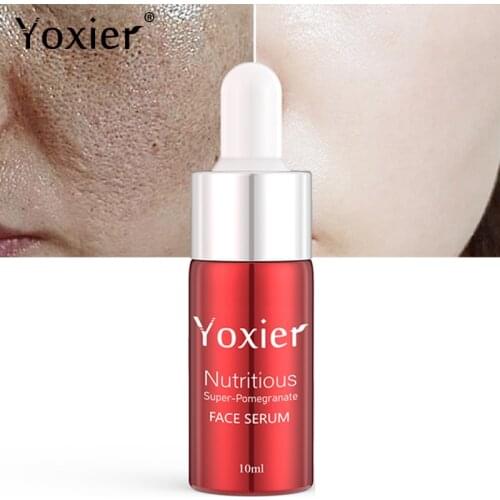 Yoxier Face Serum Anti-Wrinkle Anti-Aging Dilute Pores Improve Rough Repair Nourish Pomegranate Nicotinamide Beauty Skin Care