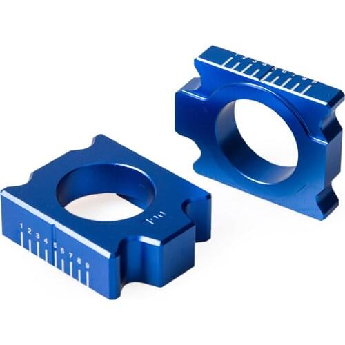 Rear Axle Chain Adjuster For Yamaha YZ250F YZ450F YZF 250 450 YZ 450F 250F 2010-2019 2018 2017 2016 2015 2014 2013 2012 2011