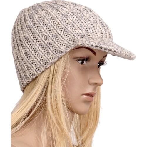 Ypser Beanies Winter Hats For Women Knitted Warm Cap Beanie Hat Autumn Soft Knit Caps Trendy Crochet Slouchy Chic Visors Cap