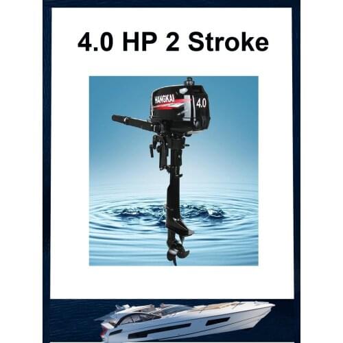 2018 Brand New Hangkai 4HP Outboard Motor Inflatable Boat Motor for Boat Manufacturer With Big Discount( 4.0 HP 2T)