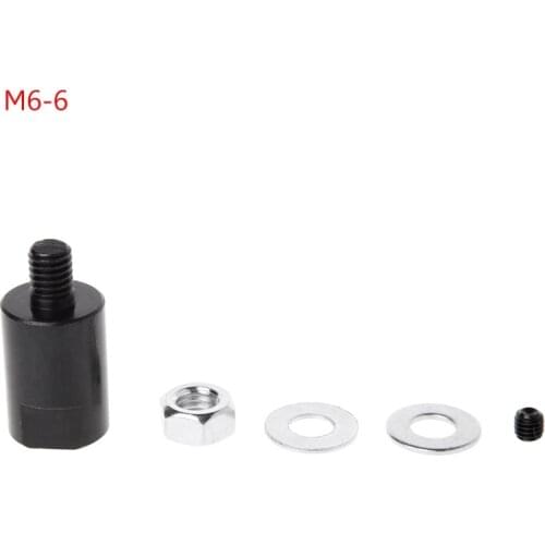 3.17/4/5/6/8mm Axle Motor Shaft Coupler Sleeve Saw Blade Coupling Chuck Adapter L4MF