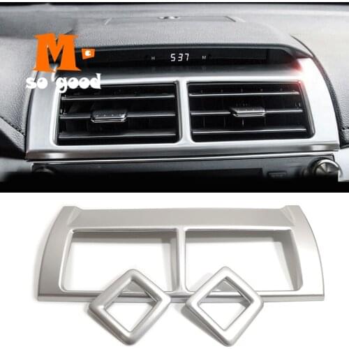 3pcs for Toyota Camry 2012 2013 2014 2015 2016 Car Left Right Center Air Conditioning Outlet AC Vent Car Accessories Cover Trim