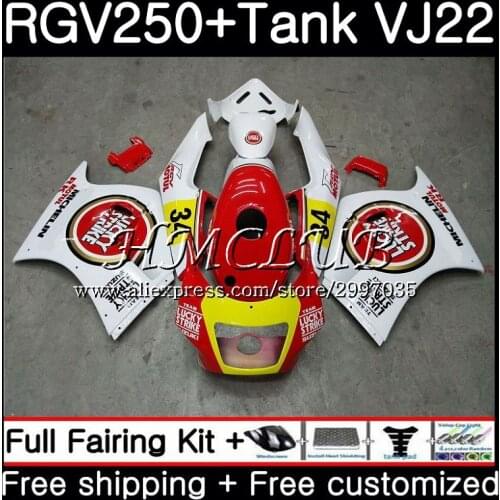 +Tank For SUZUKI RGV250 1990 1991 1992 1993 1994 1995 1996 42HC.0 RGV 250 VJ22 RGV-250 90 91 92 94 95 96 Fairing Lucky Strike