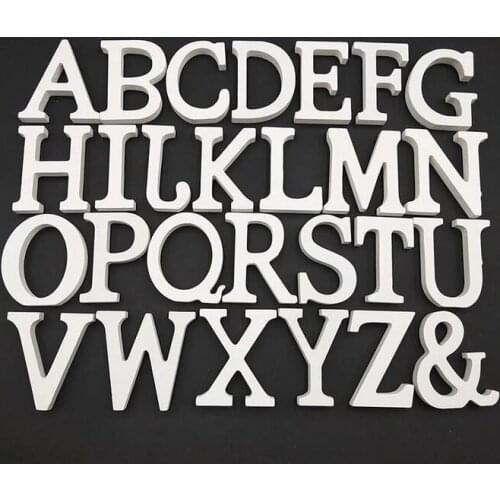 Wooden English Letter 40pcs