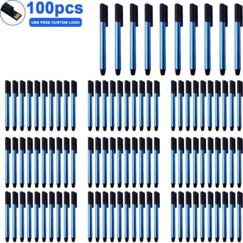 New 100pcs free logo usb flash drive 128GB 64GB Real capacity pen drive 32GB 16GB memoria usb memory 8GB 4GB pendrive cle usb2.0