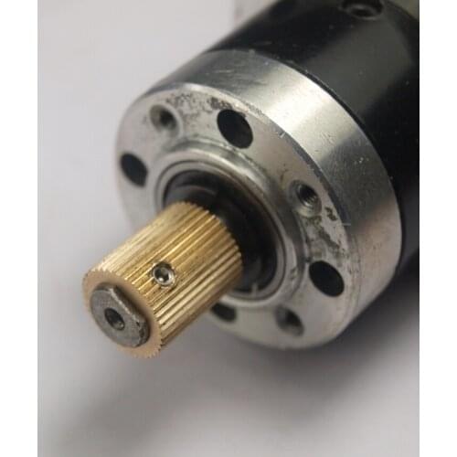 Funssor 2pcs Reprap mendel DIY brass extruder drive gear 8 mm bore hobbed gear for planetary motor Fast ship