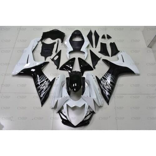 GSX-R600 2011 - 2015 K11 Plastic Fairings GSXR600 2013 Body Kits GSXR 750 2014 Black White Fairings