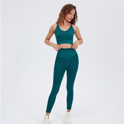 Yoga Suit Sports Underwear Women Tight Bra Pants Training Womens Running Fitness Clothes Sexy Tracksuit Gym Workout Set