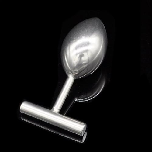 Male Sex Anal Plug Heavy Metal Prostate Massager G spot Stimulator Stainless Steel Ass Butt Plug Masturbator For Men Adult Toys
