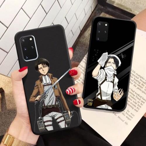 Attacking Giant soft phone case For Samsung A10 A30 A40 A50 A60 A70 A41A51A71 Japan Anime cover for For Samsung A81 A91