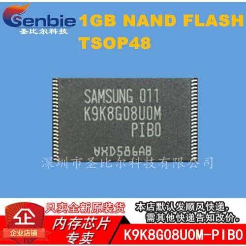 New10piece K9K8G08U0M-PIB0 K9K8G08UOM-PIBO TSOP48 Memory IC