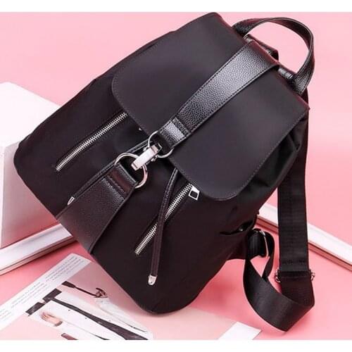 New Women Backpack Designer Quality Nylon Women Bag Fashion School Bags Large Capacity Knapsack Anti-Theft Casual Travel Bags