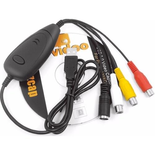 Original Genuine Ezcap172 USB Audio Video Grabber Capture,Convert Analog video from VHS,Video recorder,camcorder,DVD ,Can Win10