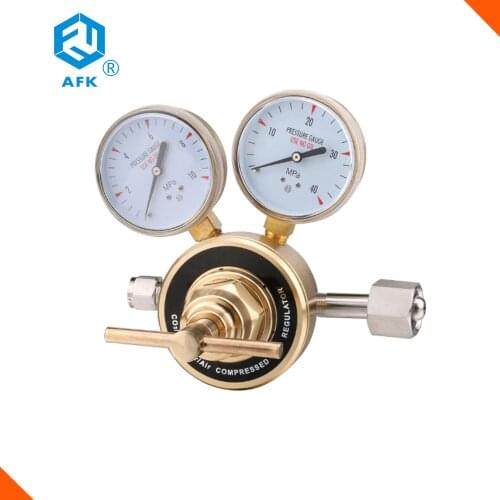 High pressure 20Mpa Piston Brass Argon Gas Regulator with G5/8"-RH(F)